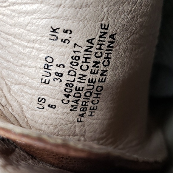 Kelsi Dagger Brooklyn Chestnut Parkway Ankle Boots US 8 - Picture 8 of 16